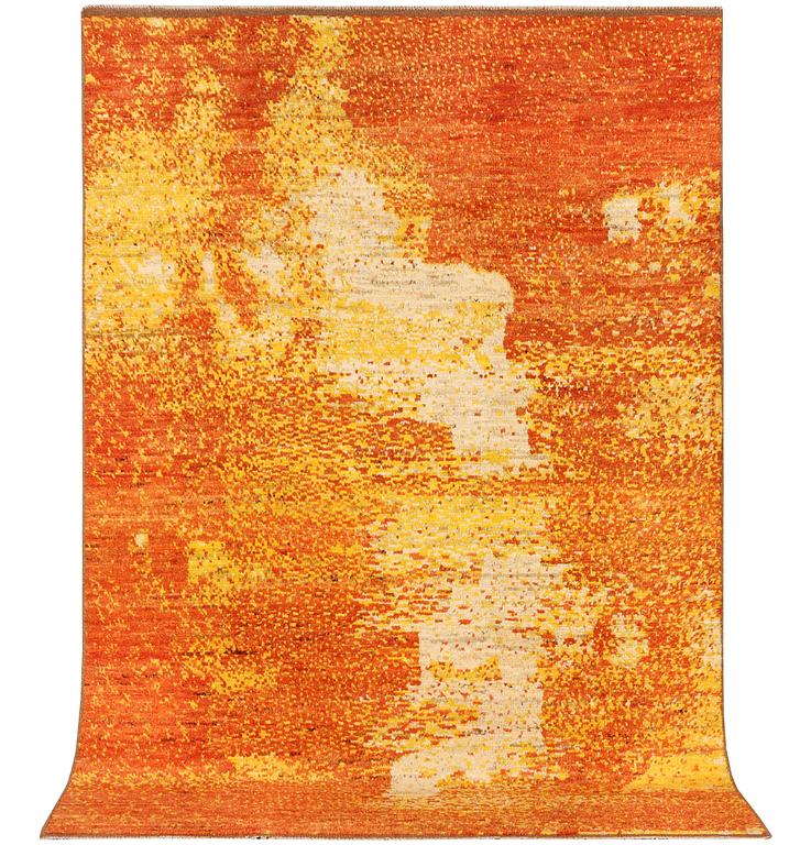 A modern design Moroccan carpet, a. 285 x 198 cm.