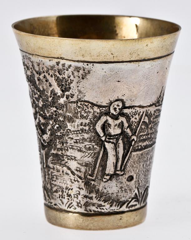 KOPP. Silver, Tyskland.  Vikt ca 34 gr. 1900-tal.