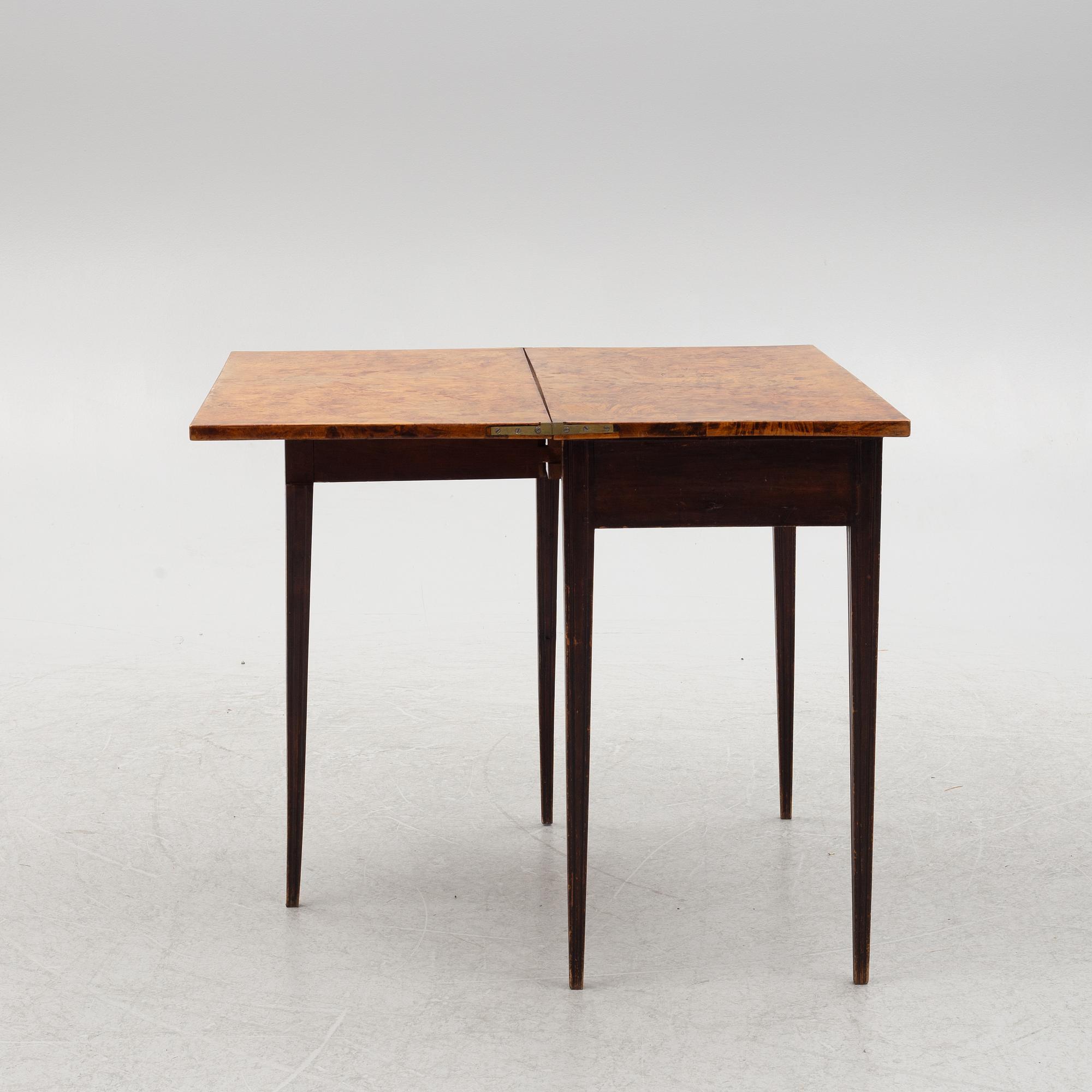 Spelbord, 1800-tal, sengustavianskt.