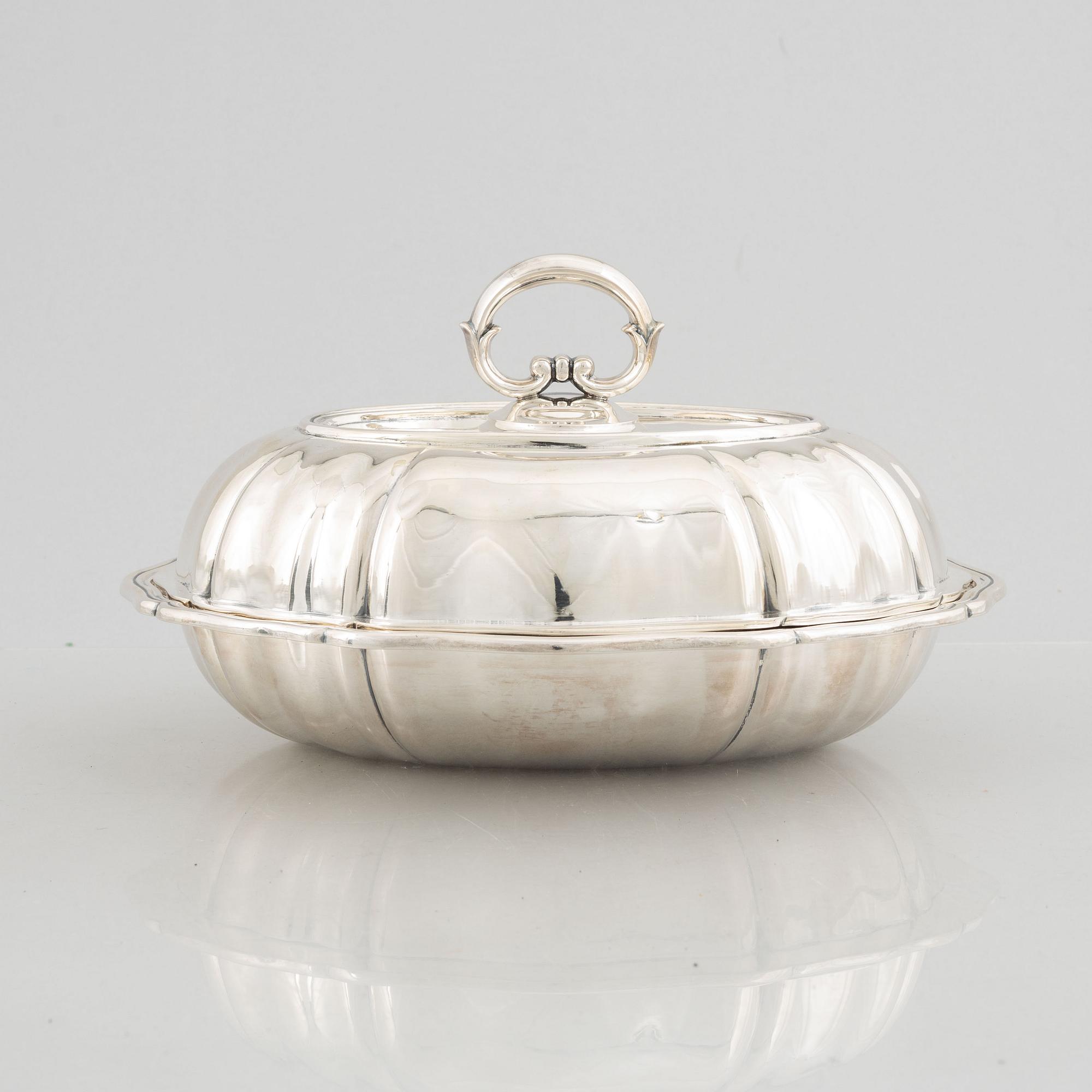Karott med lock, silver, K. Kallion Kulta ja Kello, Helsingfors, Finland, 1925.