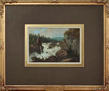Christian Due · CHRISTIAN DUE, oljemålning, sign o dat 1859.