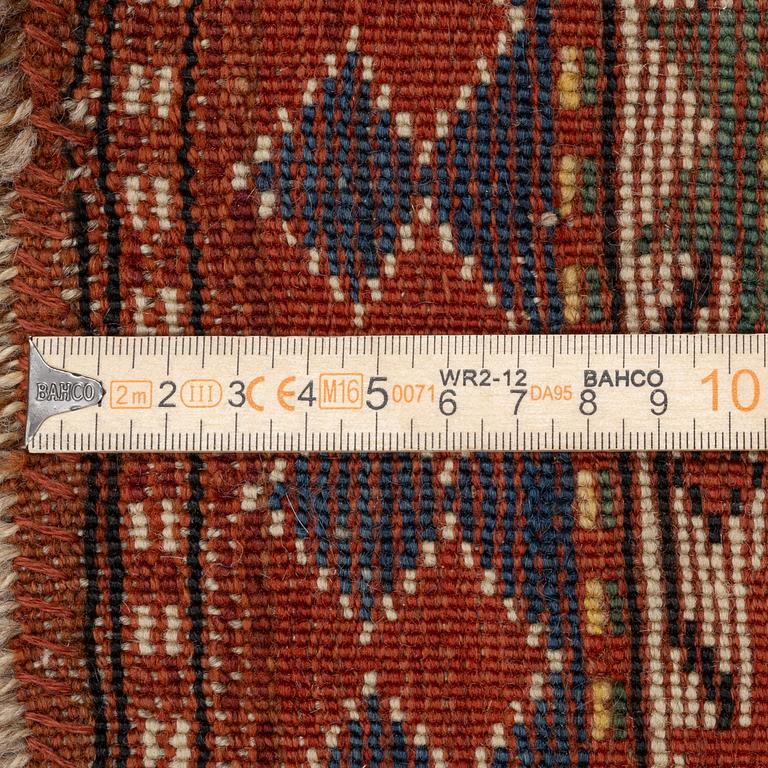 An antique Kazak rug, southern Caucasus, c 168 x 103 cm.