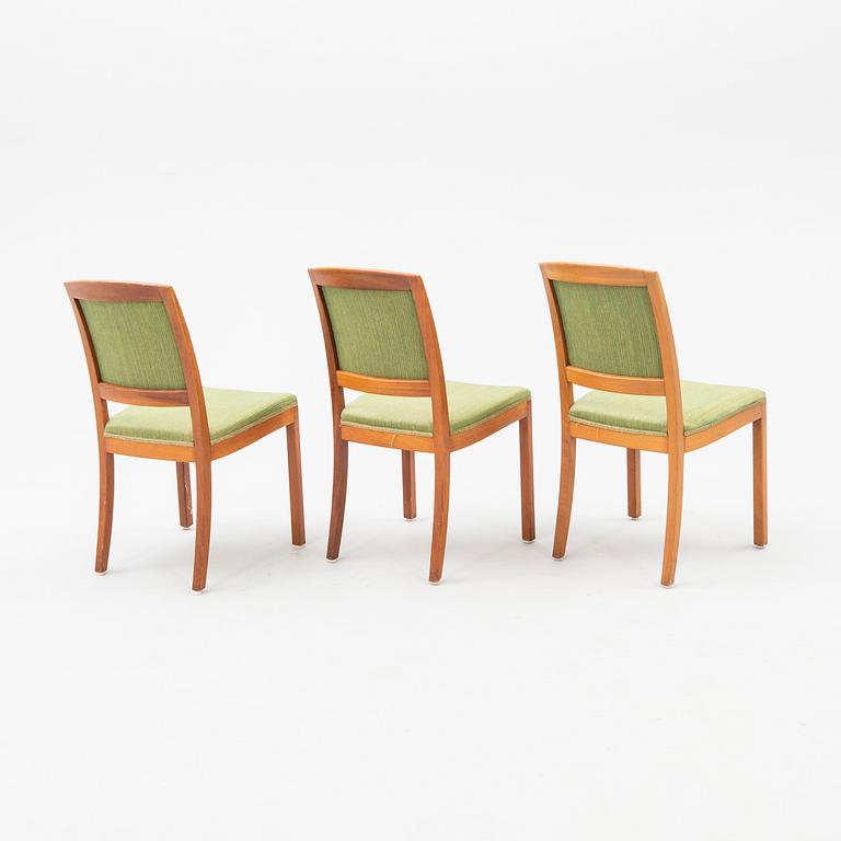 Kerstin Hörlin-Holmquist, seven "Triva" chairs for NK, late 20th century.