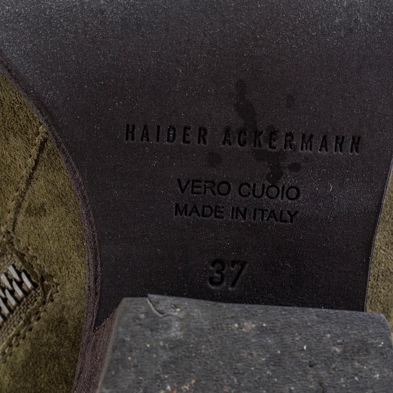 Boots by Haider Ackermann, size 37.
