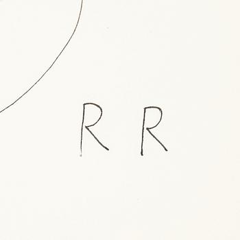 Roger Risberg, indian ink drawing, signed. Executed in 2008.