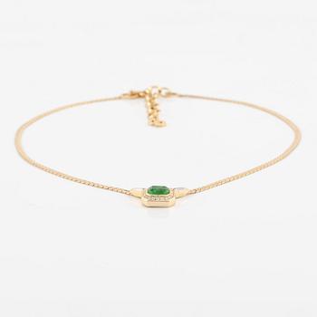 Christian Dior, collier och örhängen, ett par, vintage.