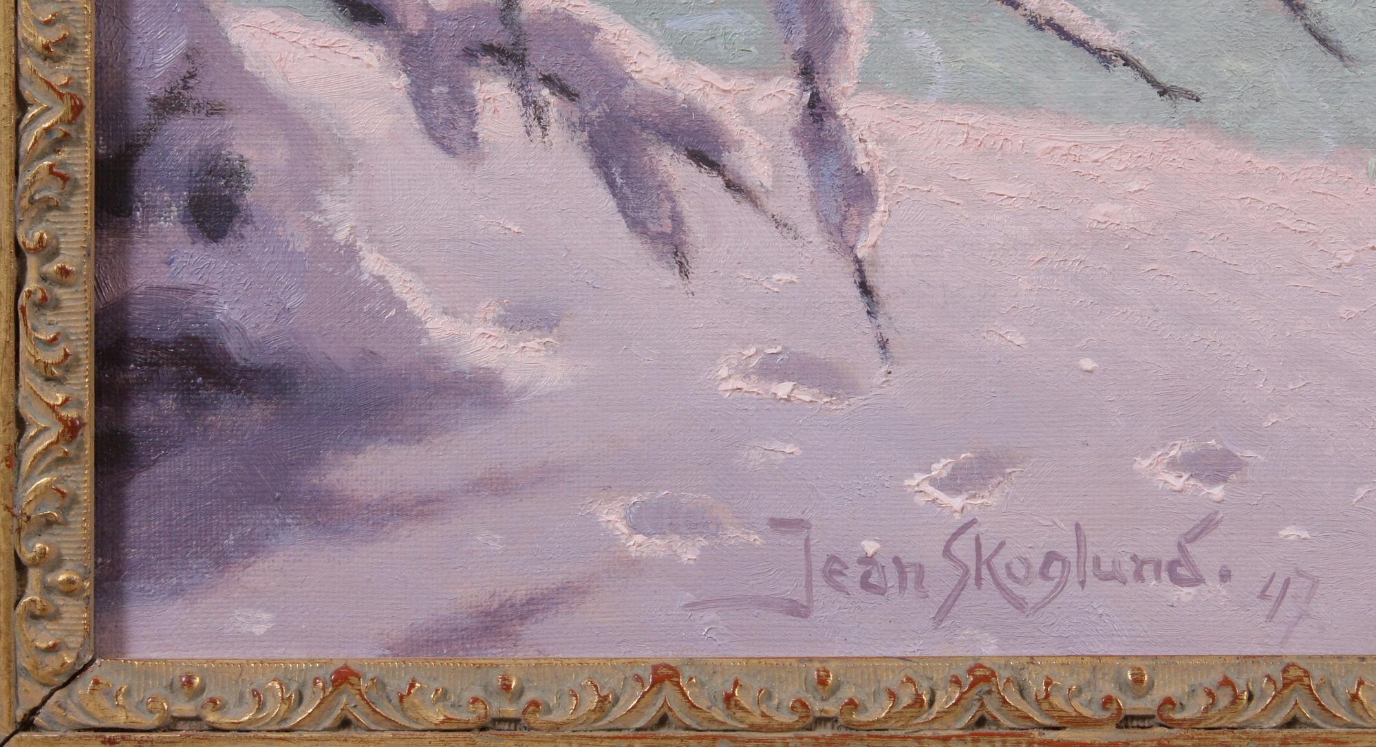 JEAN SKOGLUND, olja på duk, sign o dat "-47".
