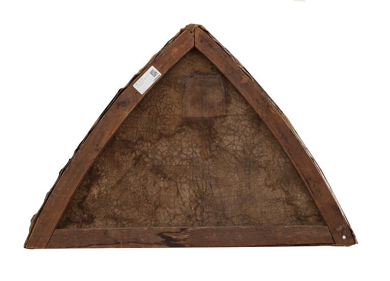 OKÄND KONSTNÄR, olja på duk. 1600-tal.