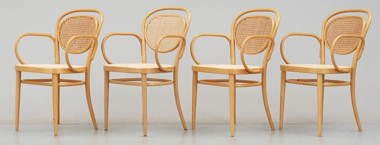 STOLAR, 4 stycken, Thonet, 1900-talets andra hälft.