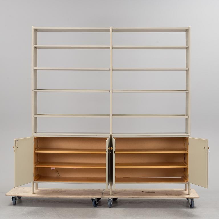 A bookshelf by AB Nordiska Kompaniet, stockholm, second half of the 20th century.