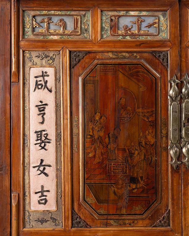 Skåp, Kina, omkring 1900.