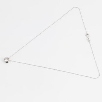 Brilliant-cut diamond neckace, 1,02 ct.