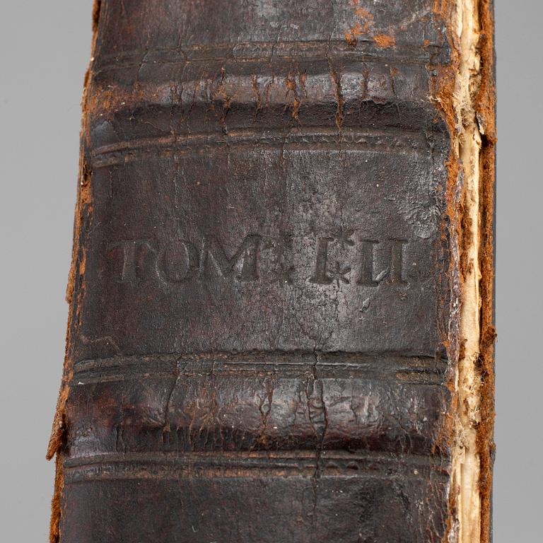 A swedish bible, 1724.