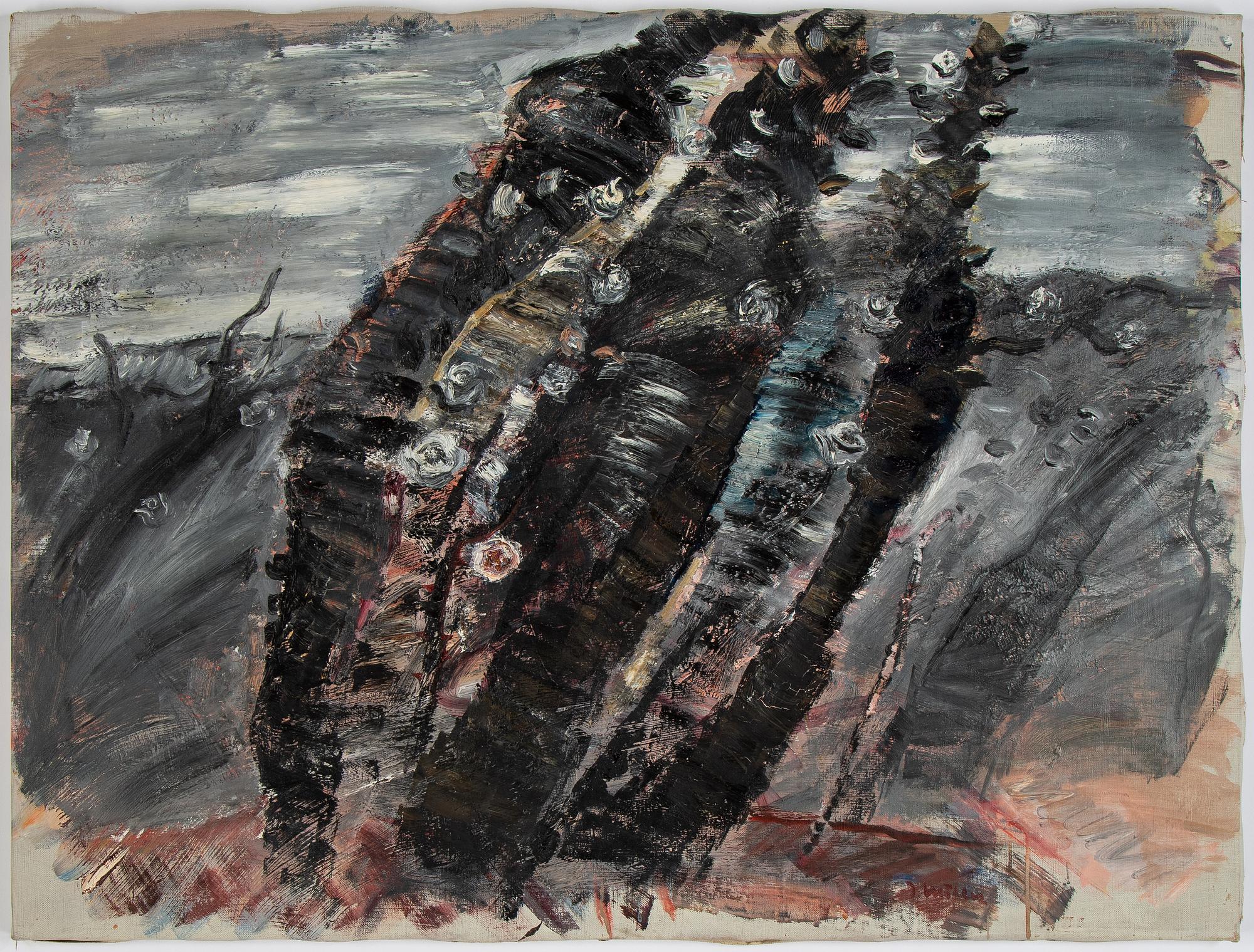 Ingegerd Möller, oil on canvas. Signed.