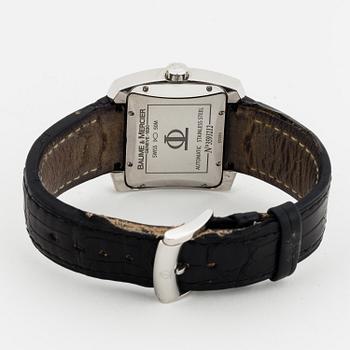 BAUME & MERCIER, "Hampton spirit", wristwatch, 37 x 37 mm.