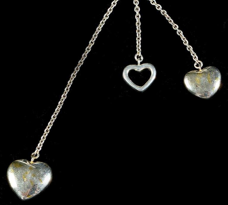 HALSBAND, silver, ur "The Elsa Peretti collection", Tiffany. 10 g.