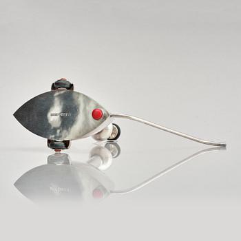 Mats Eskils, kanna "DropStop", sterlingsilver, Stockholm, 1999.