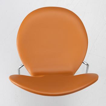 Arne Jacobsen, Chairs, 6, “Ant”, Fritz Hansen, 1950s/60s.