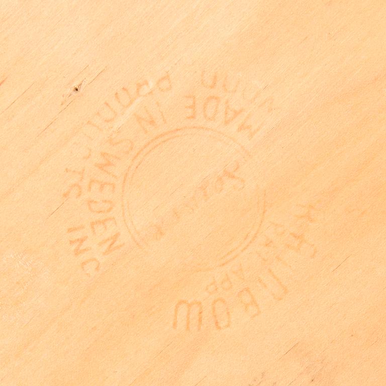 A mid 20th century paper bin by Martin Åberg, Servex.