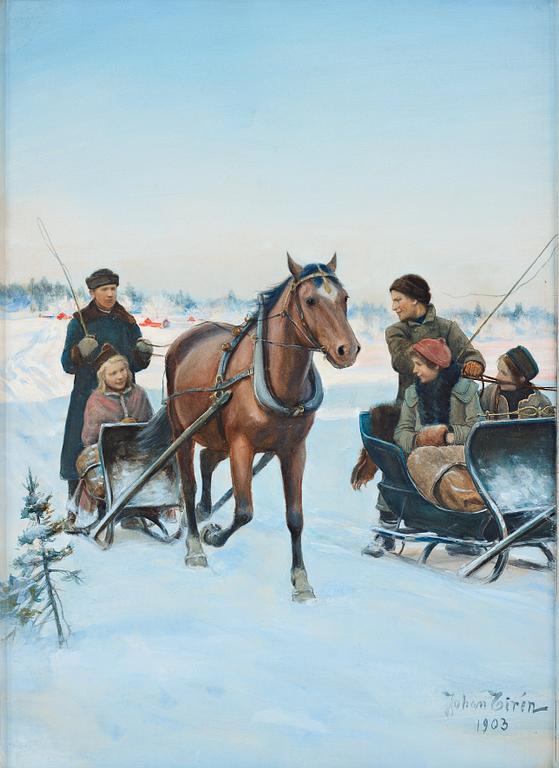 Johan Tirén, Churchgoers.