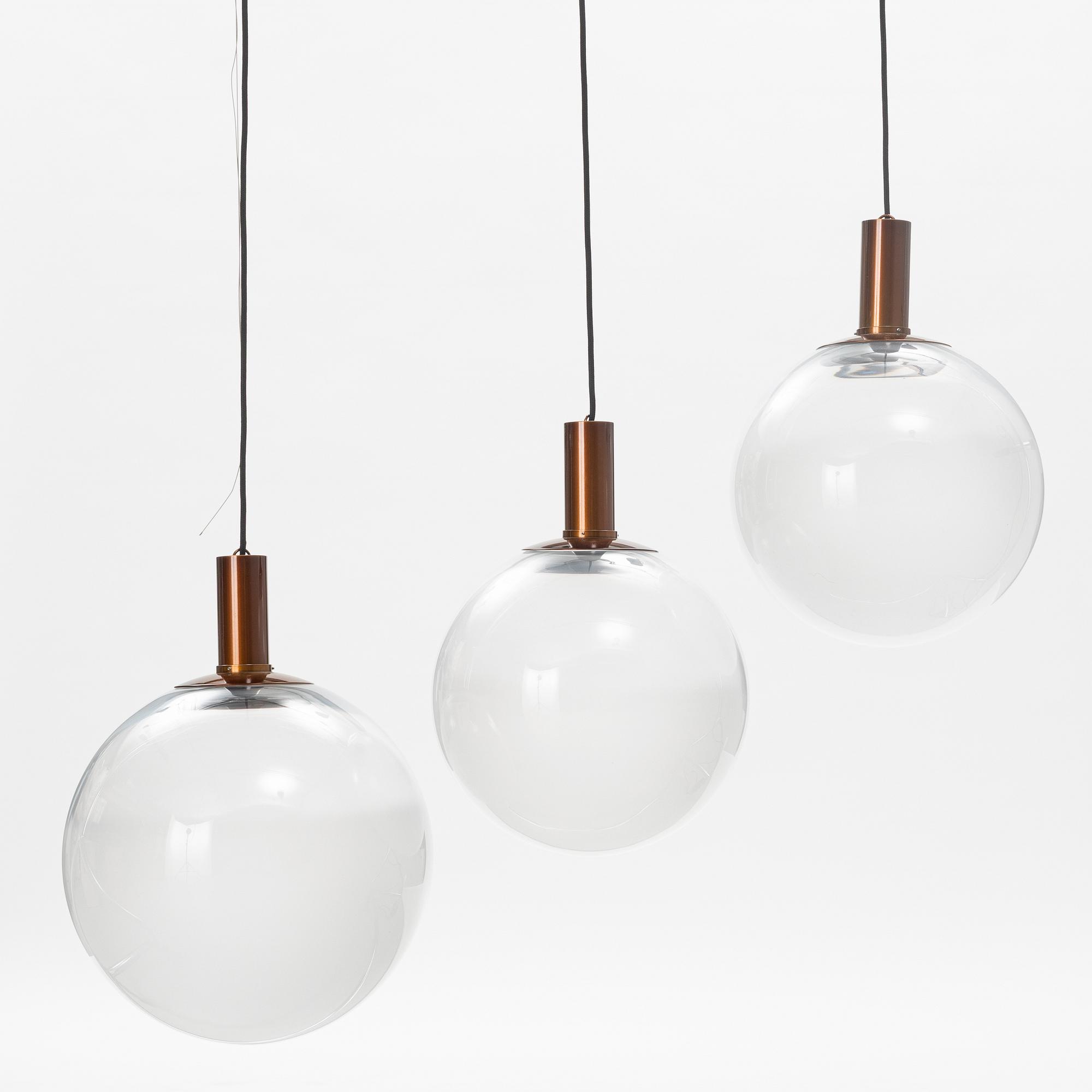 Front Design, three 'Fog' ceiling lights, Zero.