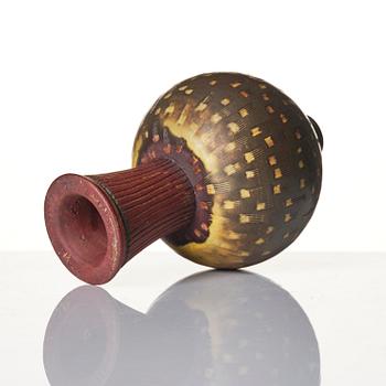 Wilhelm Kåge, a Farsta Spirea stoneware vase, Gustavsberg Studio 1949.