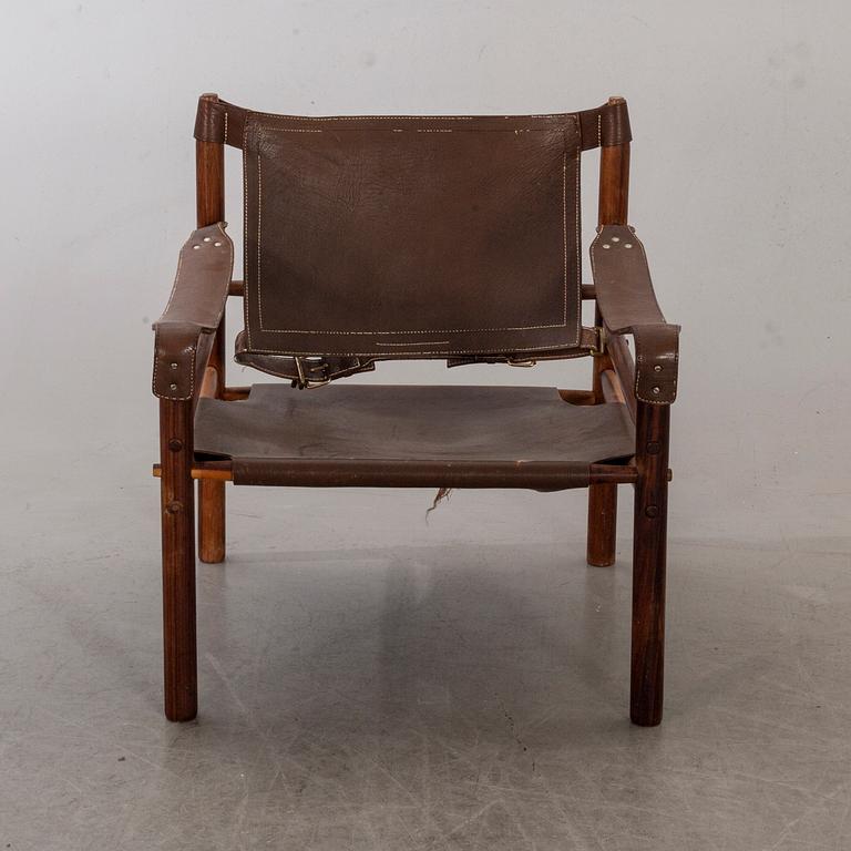An 1969/70:s Arne Norell "Sirocco" Safari chair.