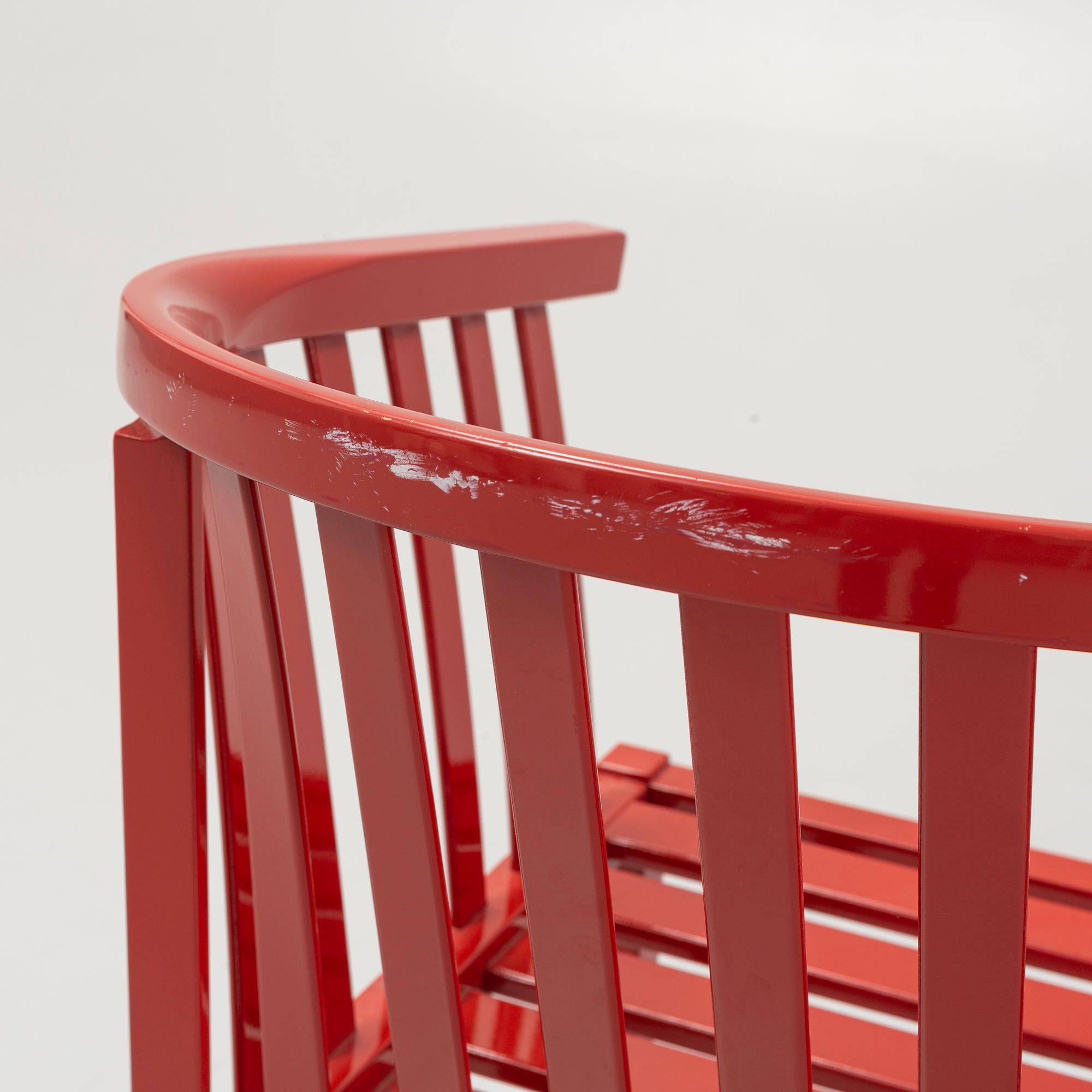 Åke Axelsson, karmstolar, 5 st, "Vaxholmaren", Gärsnäs 1993.