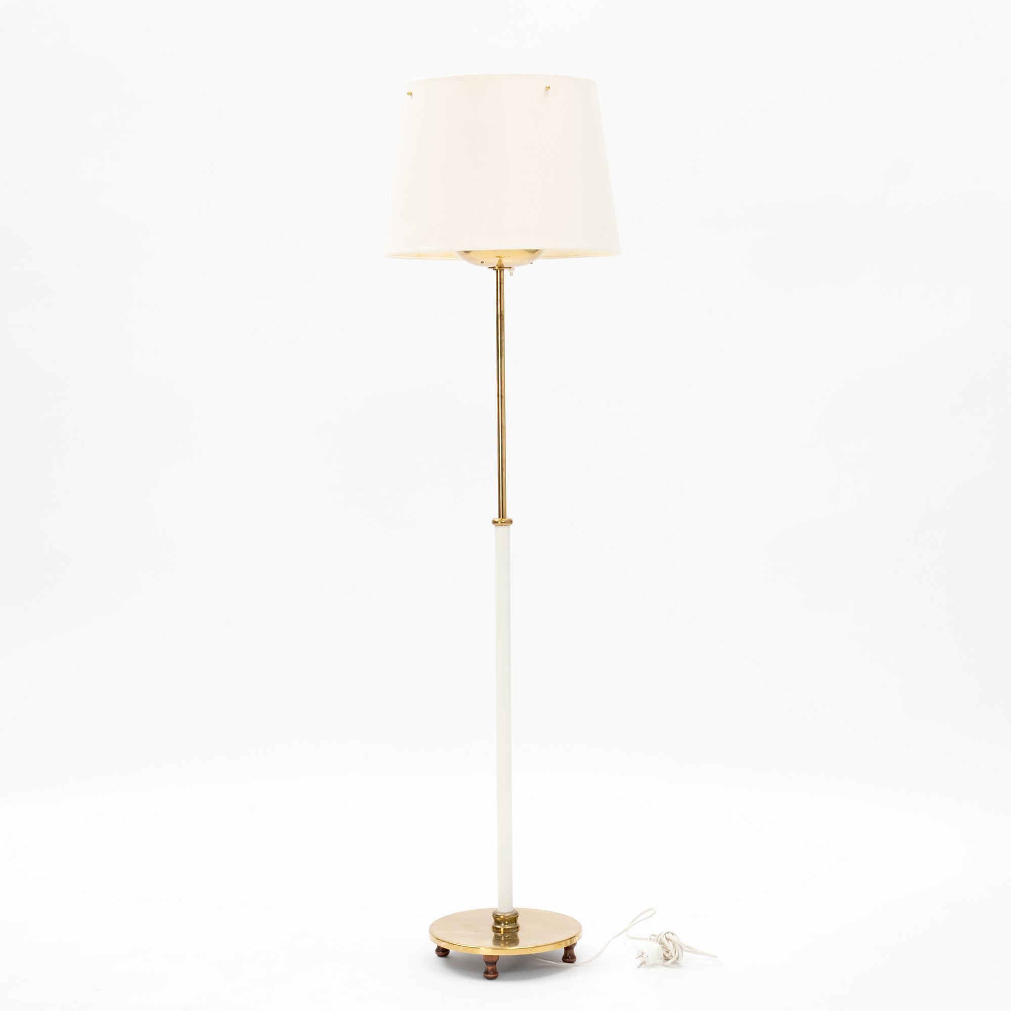 Josef Frank, a model 2564 floor lamp, Svenskt Tenn, Sweden.