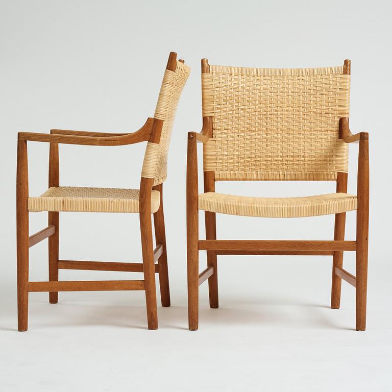 Hans J. Wegner, 10 karmstolar, Snickarmästare Johannes Hansen, Danmark 1940-50-tal.