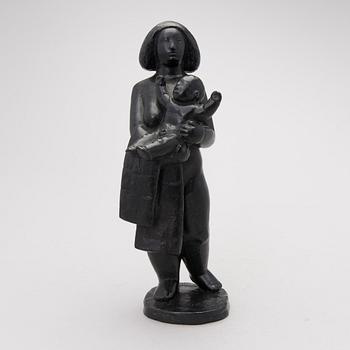 HEIKKI KONTTINEN, skulptur, brons, signerad, daterad 1974 och numrerad 7/10.