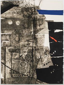 Antoni Clavé, Folder, 10 sheets, "Strange Instruments".