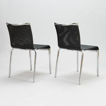 Alberto Meda, six 21st century 'Big frame 441' chairs for Alias.