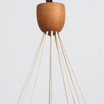 Uno & Östen Kristiansson, a ceiling lamp, Luxus, Vittsjö, Sweden 1950-60s.