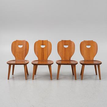 Carl Malmsten, a 5-piece pine furniture suite, Svensk Fur, mid 20th Century.