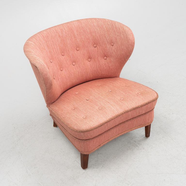 Gösta Jonsson, armchair, Swedish Modern, 1940s.