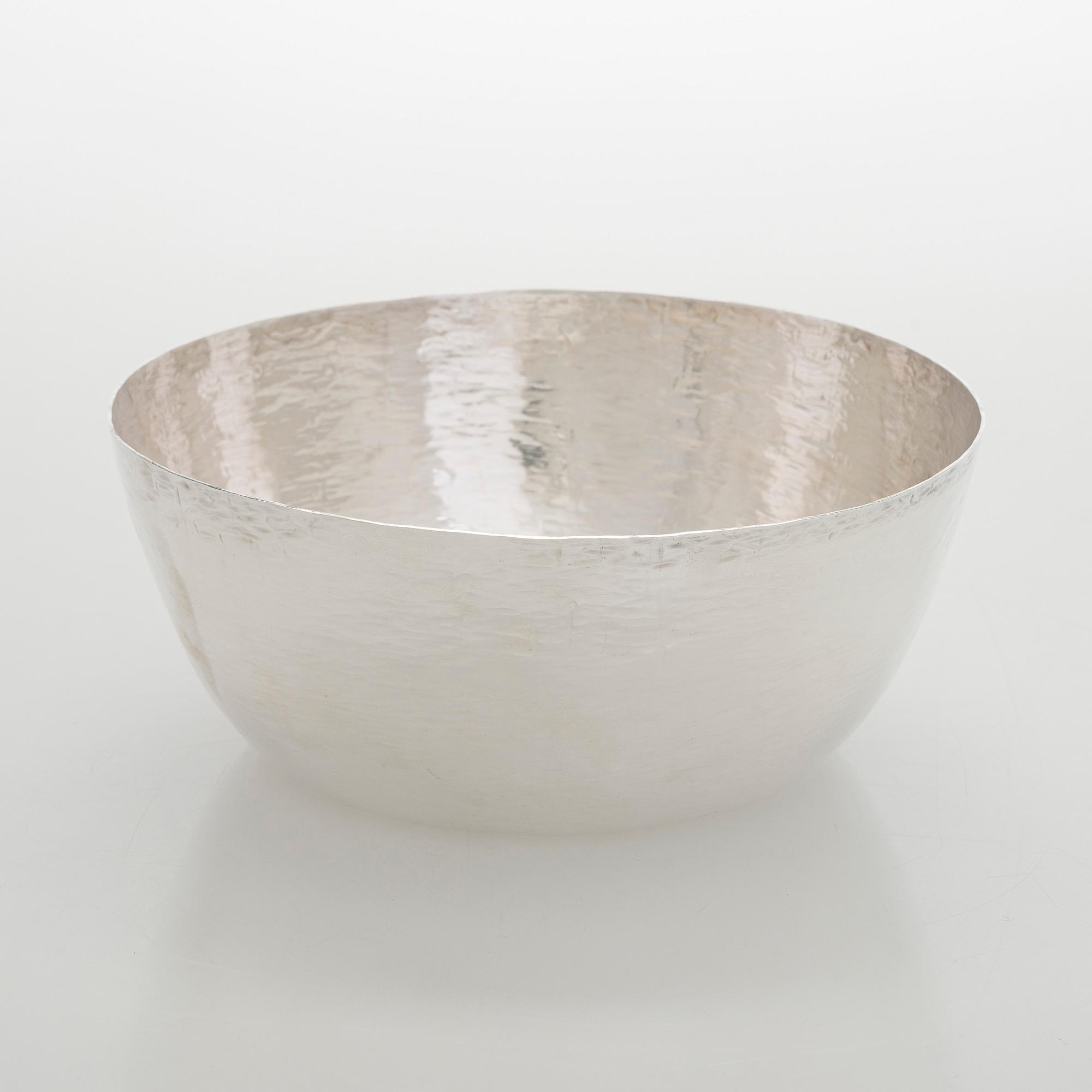 Tapio Wirkkala, malja, sterlinghopeaa, Kultakeskus, Hämeenlinna 1970.