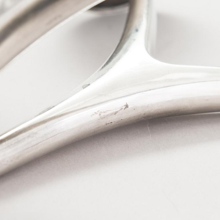 Anna-Greta Eker, two silver candlesticks, Auran Kultaseppä, Turku 1959.