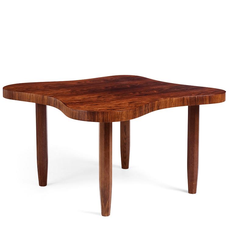 Sten Blomberg, attributed to, coffee table, Meeths, Swedish Modern 1940s.