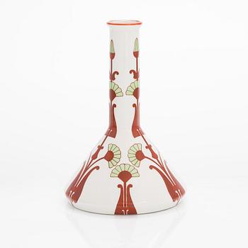 A Fennia ceramic vase, Jac. Ahrenberg and Thure Öberg, Arabia, Finland 1903.