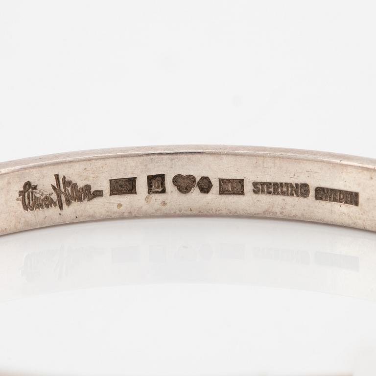 Wiwen Nilsson, bracelet sterling silver, Lund 1962.
