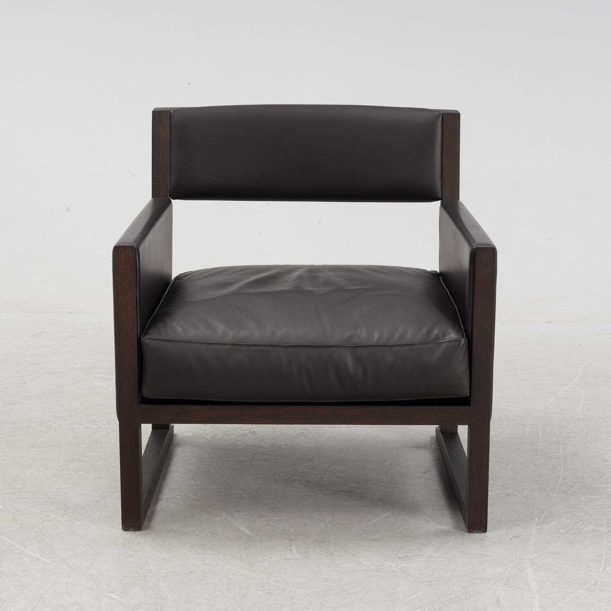 A 'Musa' easy chair by Antonio Citterio for Maxalto, designed 2006.