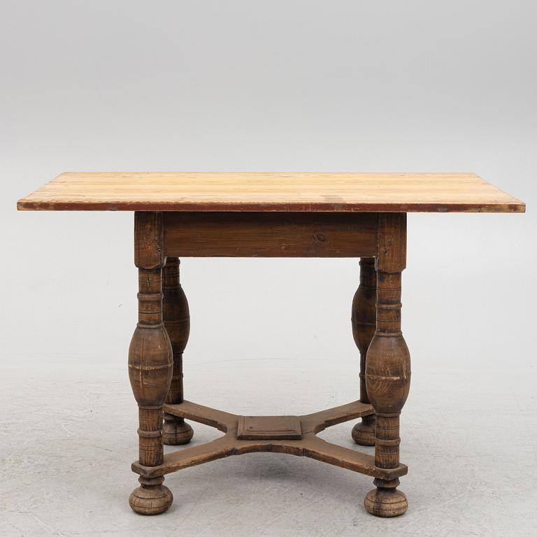A Baroque table, 18th Century.