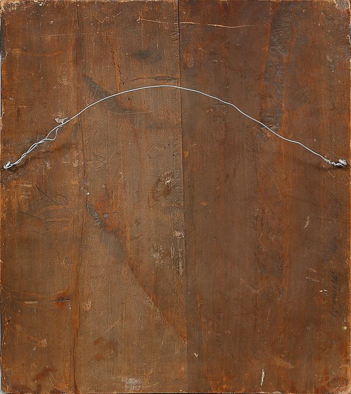 IKON, tempera på pannå, möjligen Ryssland, 1800/1900-tal.