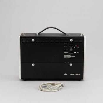 A T1000 radio, designed by Dieter Rams för Braun 1962.