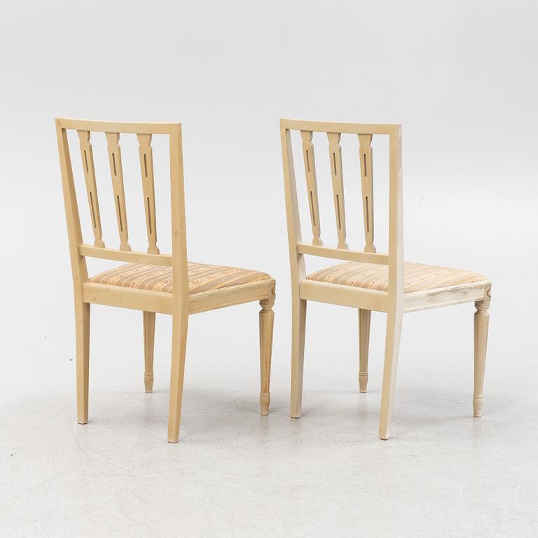 Matgrupp, 11 delar, gustaviansk stil, 1900-talets andra hälft.
