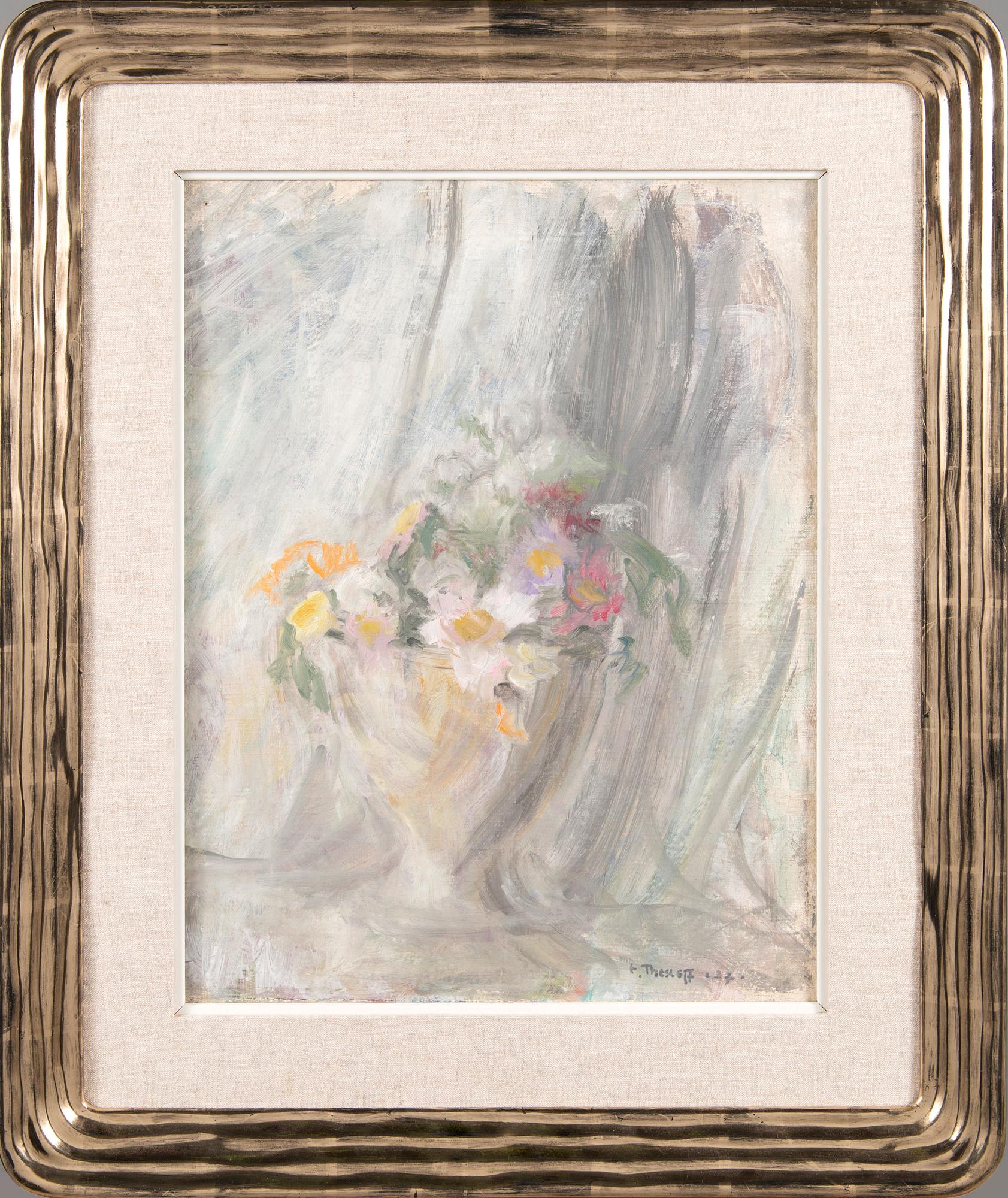 ELLEN THESLEFF, BLOMMOR i VAS.