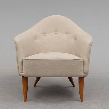 A Kerstin Hörlin-Holmquist 'Lilla Adam' easy chair, Nordiska Kompaniet, Triva series, Sweden 1950's/60's.
