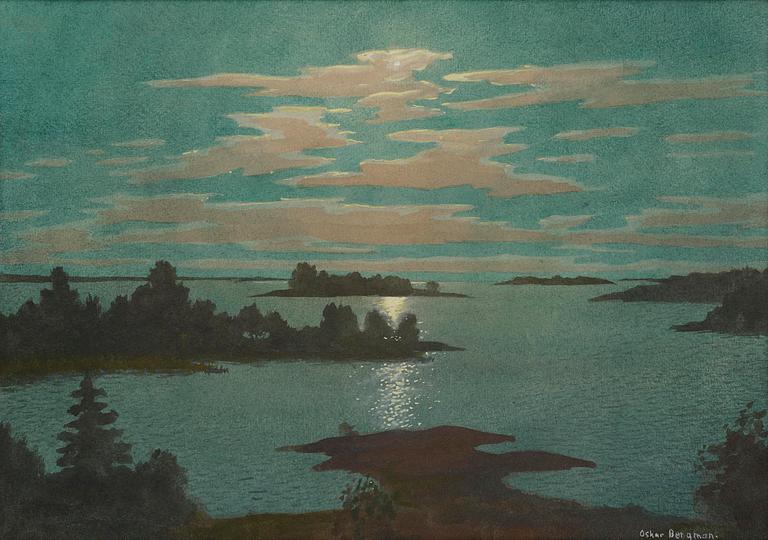 Oskar Bergman, Night in the archipelago.