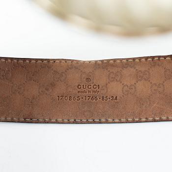 Gucci, skärp.